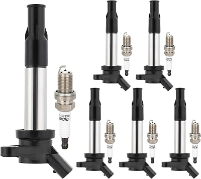 Ignition Coils Replace 6 ignition coils wilth 6 iridium Spark Plugs UF561,for Suzuki Verona 2006 L6 2.5L