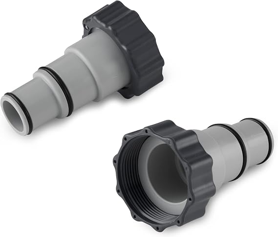 Intex Replacement Hose Adapter A w/Collar for Threaded Connection Pumps (Pair)