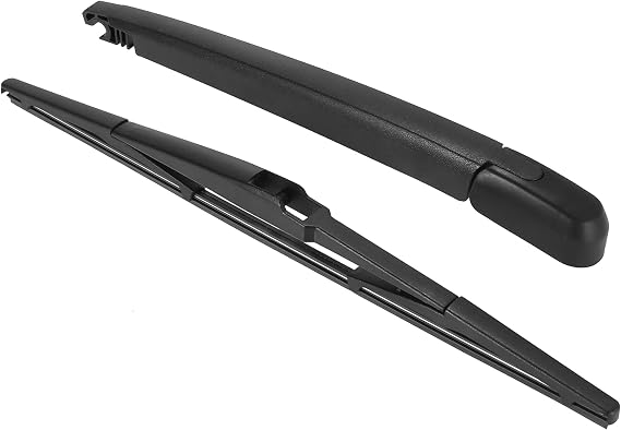 ACROPIX Rear Windshield Wiper Blade Arm Assembly Fit for Mazda CX-5 for Hyundai Accent - Pack of 2 Black