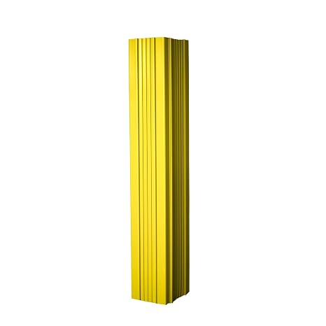 Ideal Shield - Column Protector 18" x 18" x 60" High Density Polyethylene. Square Column Wrap Protects Vertical Columns and Support Beams from Grocery Carts and Forklifts. Made in The USA