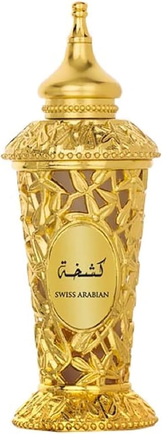 Swiss Arabian Kashkha- CPO Unisex - Majestic Blend of Oriental, Fruity, Amber, Woody Fragrances-Long Lasting, Enticing Artisan Scent - Aromatic Diffuser, Home Fragrance- Perfect for Gift - 20 ml
