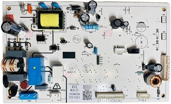 Refrigerator Control Board，Compatible for Samsung， W19-27 Circuit PCB 0321801056 Fridge Motehrboard Freezer Board, Main Board