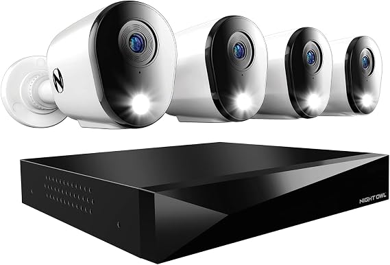 Night OWL FTD4-81-4L HD DVR Security KIT