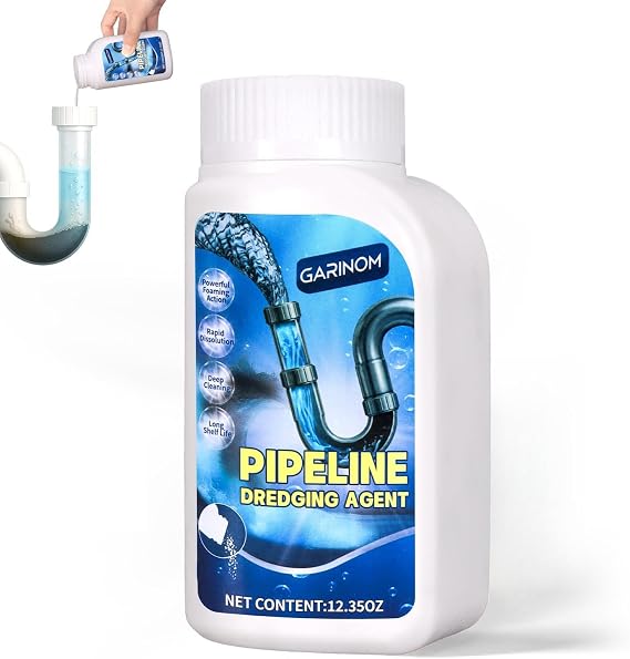 Pipeline Dredging Agent, Powerful Drain Cleaner, Kitchen Unblocker 1PCS | Sink and Drain Cleaner Powder for Kitchen Toilet Pipeline Quick Cleaning Tool