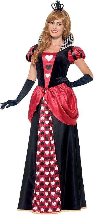 Smiffys Women's Royal Red Queen Costume