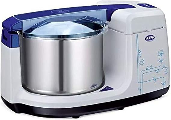 Elgi Ultra Big Table Top 2.5L Wet Grinder with Easily Removable Atta Kneader Drum- 230-volt