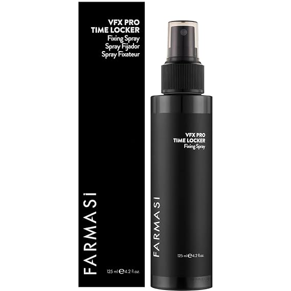 Farmasi VFX Pro Time Locker Setting Spray, Lightweight Long Wear, 4.2 fl oz