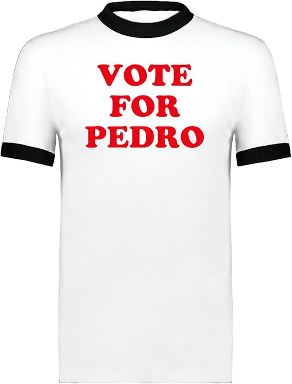 Vote for Ringer T-Shirt Funny Retro Cult Classic 2000s Nostalgia Novelty