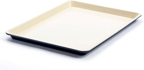 GreenLife 18 x 13 Ceramic Nonstick Half Cookie Sheet, Navy