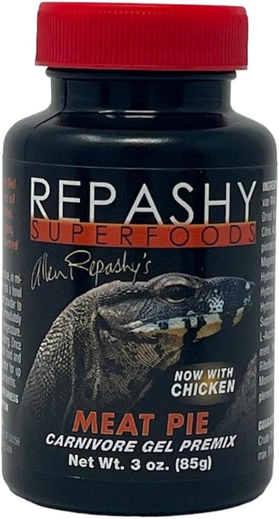 Meat Pie Reptile v2 (with Chicken) 3 Oz JAR