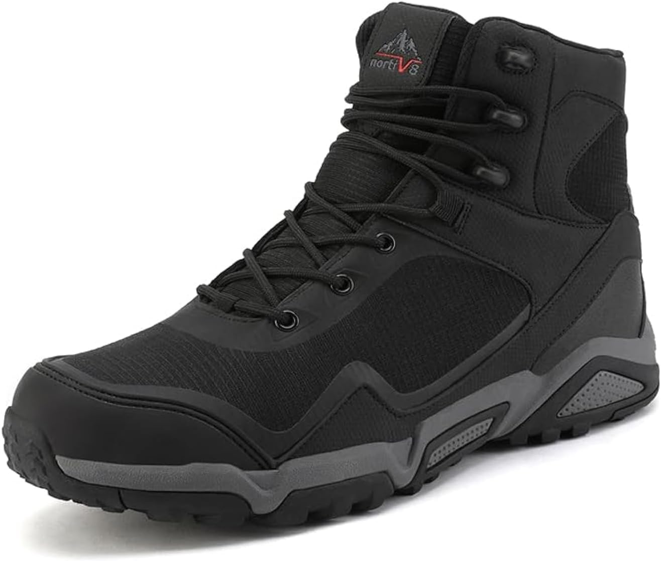 NORTIV 8 Mens Hiking Boots Waterproof Outdoor Trekking Boots