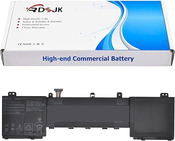 C42N1728 Laptop Battery for Asus Zenbook Pro 15 U5500 UX550GE UX550GEX UX550GD UX550GDX UX580G UX580GD UX580GDX UX580GE UX580GEX UX550GDX-1C UX550GE-BN025T 0B200-02520100 0B200-02520200 15.4V 71Wh