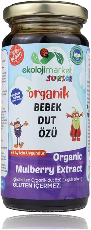 Ekoloji Market Organik Bebek Glutensiz Dut Özü