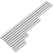 DOLUNTO Reamers Ejector Pins Set for Pushing Rifling Buttons High Hardness Steel Reamer Machine Tools (Head Diameter : 10pc 5.3mm)