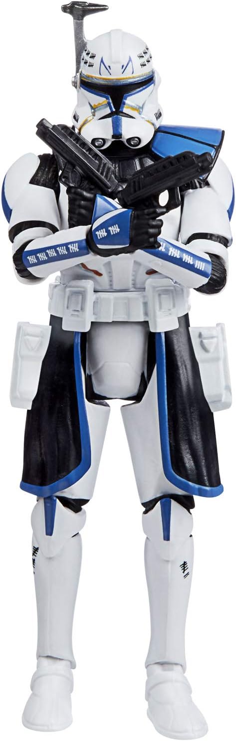 STAR WARS The Vintage Collection Captain Rex Toy, 3.75-Inch-Scale The Clone Wars Action Figure, Toys for Kids Ages 4 and Up | Star Wars The Vintage Collection 3.75 Inch Action Figure Wave 8 - Captain Rex VC182