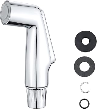 Sink Sprayer, Universal Fit Faucet Sprayer Attachment, Kitchen Side Sprayer Head, Pull Out Spray Head, Faucet Sprayer Replacement, Chrome