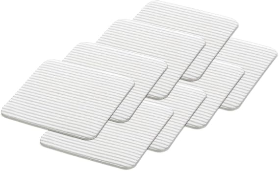 Sanko OK-805 Anti-Slip Tape, For Carpets, Mats, 8 Pieces, Just Peel and Stick, Made in Japan