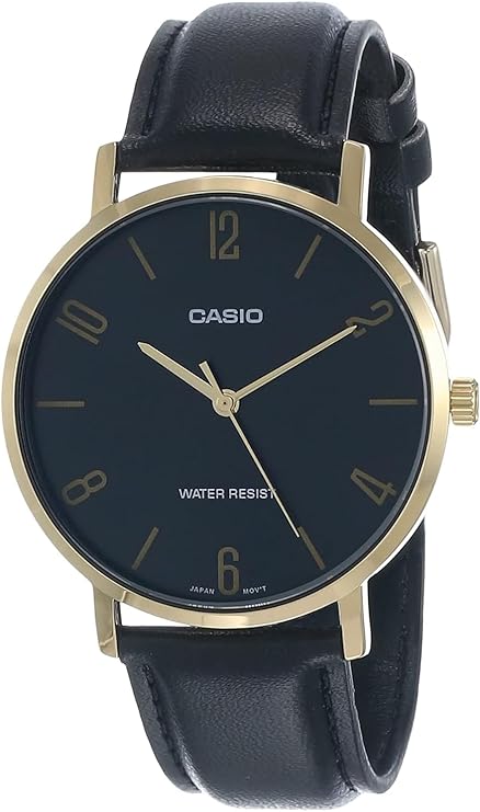 Casio MTP-VT01GL-1B2UDF Kol Saati, Standart, Analog, Altın Sarısı, Erkek