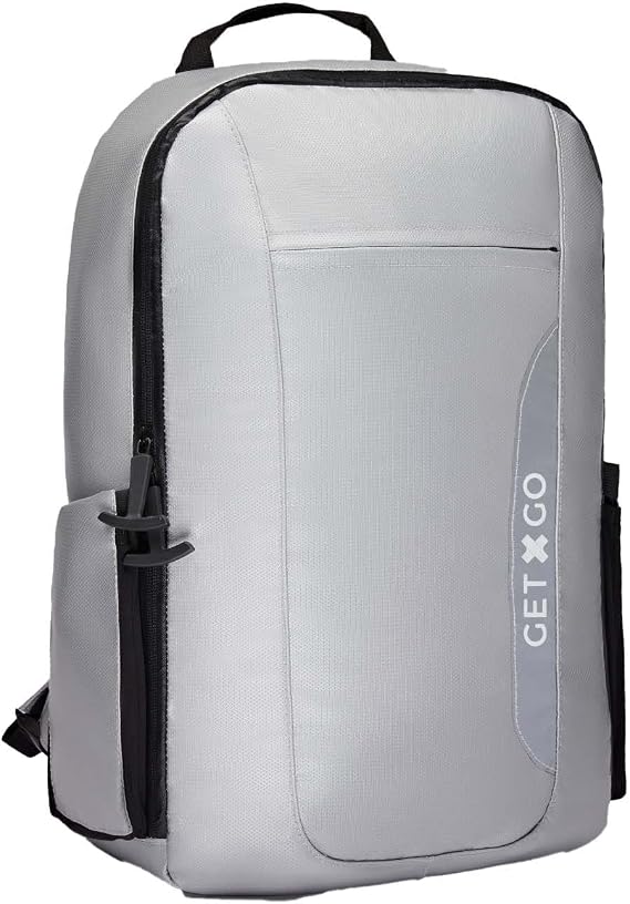 Fireproof Backpack UL 94 V-0 & NFPA 701 Go Bag | Withstands up to 1832F | Water-Resistant Emergency Bug Out Bag for Documents, Tech & Supplies | 20L | The Original by GETXGO