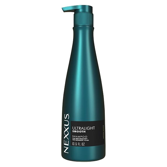 Nexxus ULTRALIGHT SMOOTH Shampoo for Frizzy Hair 13.5 oz | Smooths frizz, For smooth hair, For dry hair, Adds Shine
