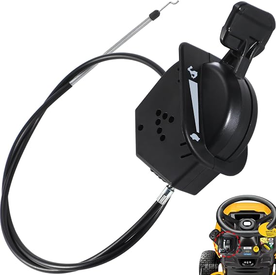 946-05098c Throttle Choke Cable for Cub Cadet XT1 LT46 LT50 GT50 ST54 XT2-LX50 LX46 LT54 GT54 Craftsman MTD Lawn Tractor Throttle Cable New Upgraded Replace 946-05098a 946-05098b 746-05098a