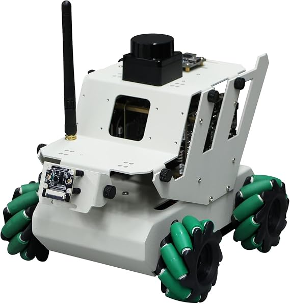 Yahboom ROS Robot Kit Sunburst RDK X3 Based on Horizon Sunrise X3 Board SLAM Map Navigation Depth Camera Visual Recognition ROS2 Educational Robotic (Standard Kit)
