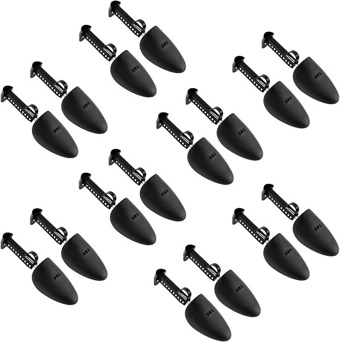 8 Pairs Plastic Shoe Stretcher Men, Adjustable Shoe Trees for Men, Portable Shoe Tree Shapers, Stretchers Holder