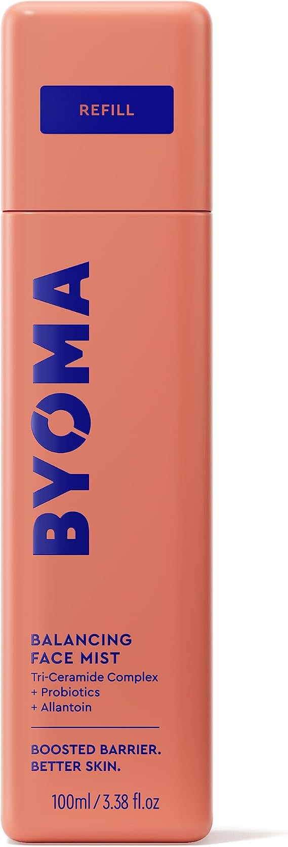 BYOMA Face Mist Refill, Refreshes Skin Without Sticky Residue (100ml) | Hydrating & Refreshing with Ceramides, Protects & Maintains Skin Barrier, For All Skin Types