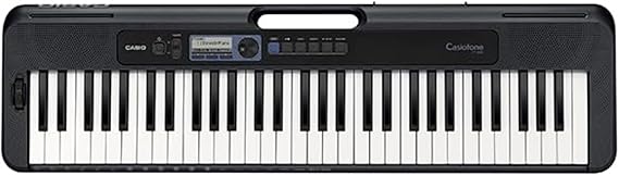Casio Casiotone CT-S300C2 61 Tuşlu Org, Siyah | 400 ton, 77 ritim, pitch bend ve müzik yaratma, dersler ve günlük pratik için uygun taşınabilir stil