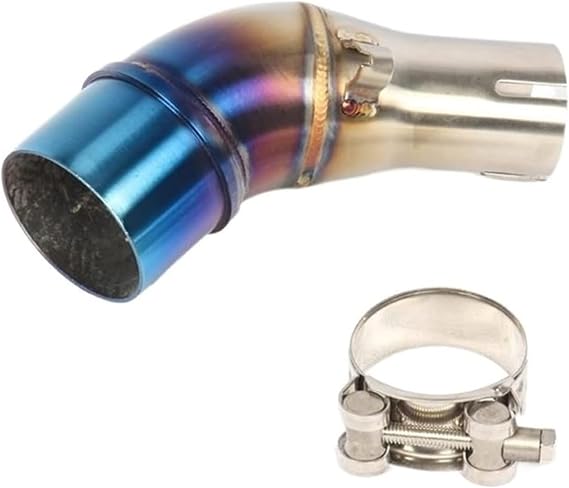 For Yamaha YZF R25 R3 MT-03 MT03 Motorcycle Exhaust 51mm Escape Systems Connection Muffler Modified Slip On Middle Link Pipe Exhaust Muffler Silencer(3)