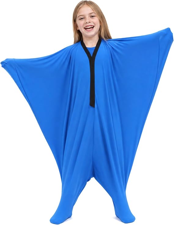 Sensory Body Socks for Kids, Stretchy Sensory Socks for Autism, Full-Body Wrap Stretchy Body Sock for Children with Autism and Anxiety to Relax and Focus, Self-Claming, Relaxing F6-GGRTW