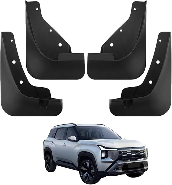 4PCS Mud Splash Guards for Mitsubishi Destinator 2026 Front & Rear Set, Rugged Car Accessories, Paint Protection