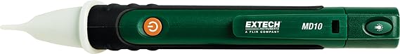 Extech MD10 Non-Contact Magnet Detector Pen with Built-in Flashlight - Magnetic Field Tester for Solenoid Valves, Relays, and Coils - HVAC, Automotive, and Industrial Diagnostic Tool