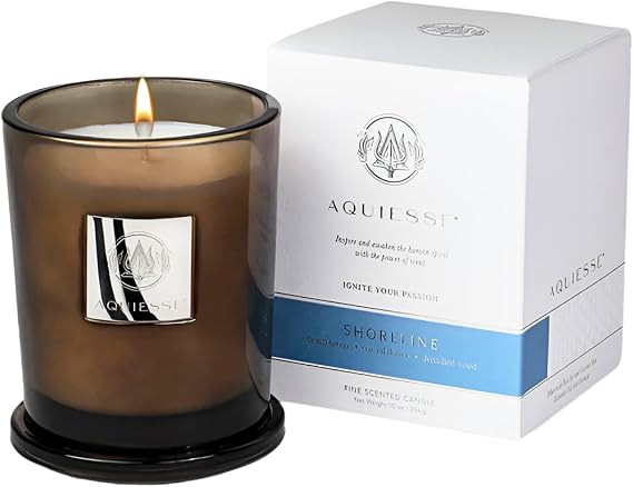 Aquiesse Portfolio Collection Large Candle - Shoreline (11 oz)