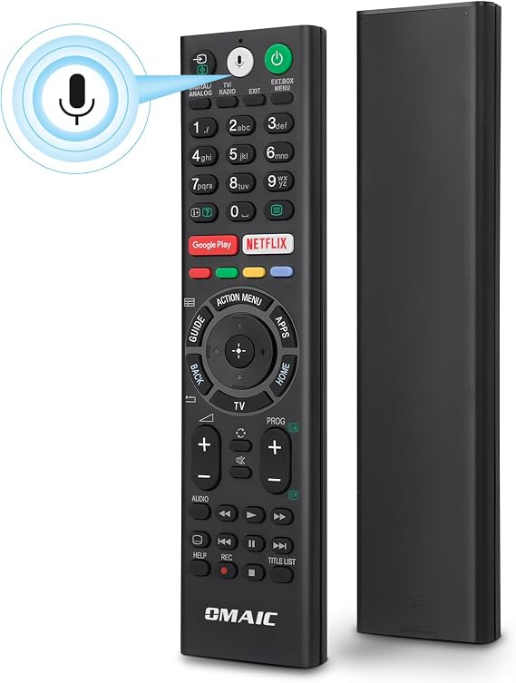 Voice Remote Control for Sony Bravia TVs Replacement | for All Sony Bravia XR/XBR/KD/K Series Smart TVs 2016-2026 | Built-in Voice, Advanced Chip for Precise Recognition
