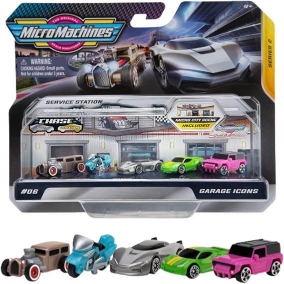 Micro Machines MMW0022 Garage Icons World Pack