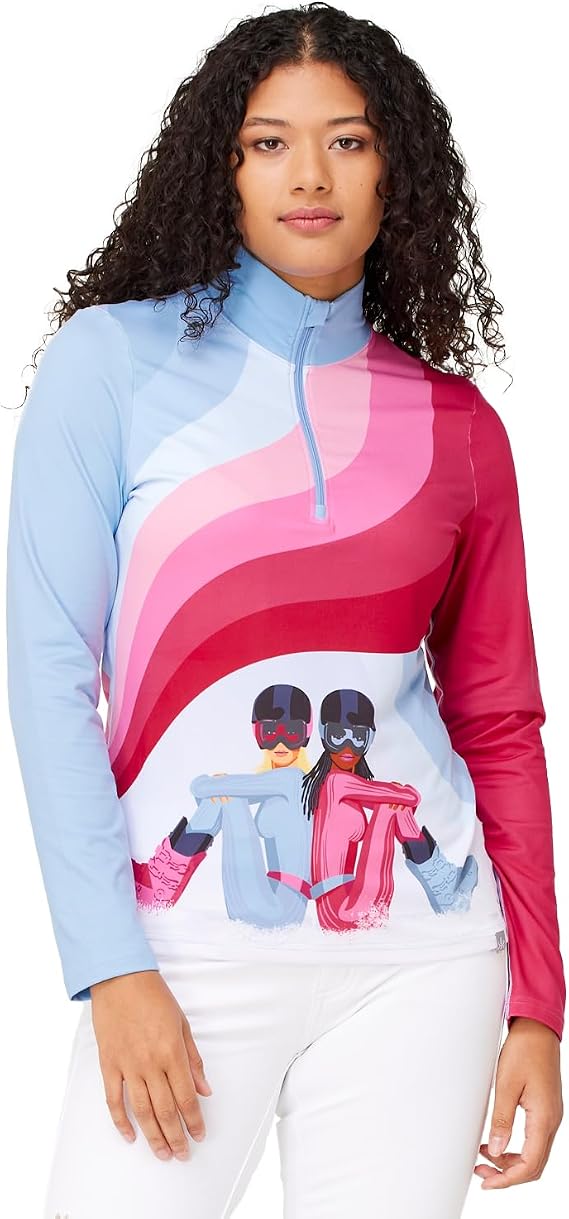 Krimson Klover Ski Disco Base Layer Top - Parent