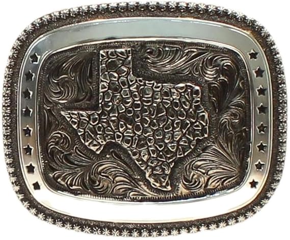 Crumrine Rectangle Buckle Texas Berry Edge