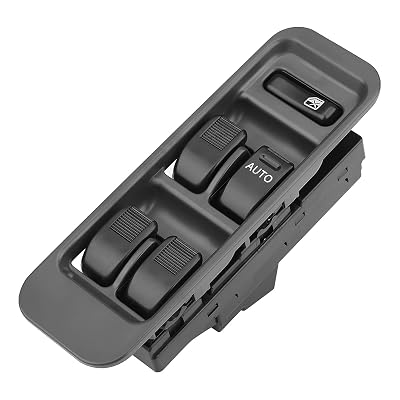 Acouto Master Power Window Switch Front Driver Side RHD Car Electric Power Master Window Control Switch Replacement 8482097201 for Daihatsu Terios Sirion 1998-2001