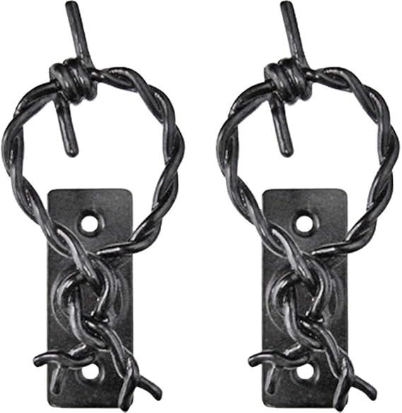 Denix Old West Barbed Wire Gun Hangers, Black