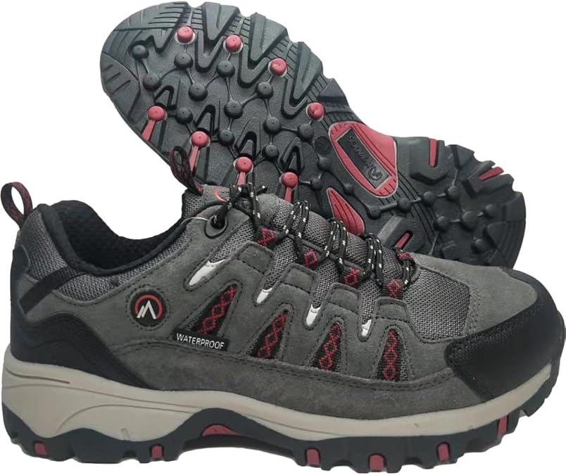 Nevados Men's Ron Waterproof Hiking Shoe | Lightweight for Trail, Walking, Summer Outdoors | Comfortable w/Memory Foam | Rugged Carbon Rubber Sole
