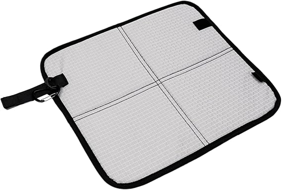 Stadium Seat Pad Compact Ground Mat | with Carabiner Clip Foldable Waterproof Hiking Sitting Pad for Picnic, Camping, Hiking, Travel, Sports Event, Lawn, Park,
