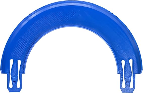 Curved Track Pieces, 180 Banked Turn Compatible with Hot Wheels | 180 Degree Turns Track, Racetrack Connector for 1:64 Vehicle & Slot Car, DIY Raceway Builder Pieces