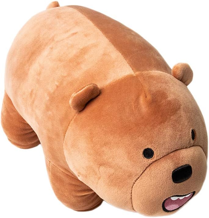 MINISO We Bare Bears Stuffed Animals Soft Plush Toys, Kawaii Plushies Pillow Toddler Doll