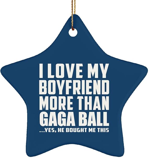 Designsify Christmas Tree Hanging Decoration Xmas Star Ornament Blue