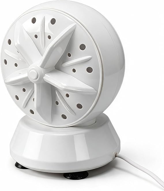 Portable Washing Machine, Foldable Mini USB Small Clothes Washer for Underwear, Baby Clothes, Towels, Socks or Small Items with Double Washing Power for Apartment Travel RV
