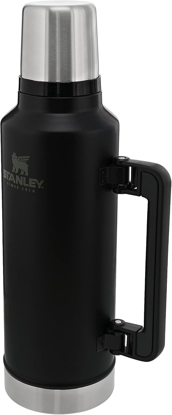 STANLEY Classic Legendary Vakumlu Termos 1.9 Litre - Mat Siyah | Paslanmaz Çelik