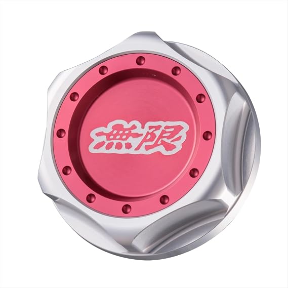 Mugen Hexagon Genuine Oil Filler Cap - (Red)