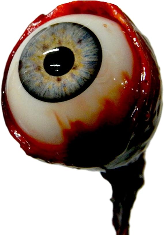 Halloween Realistic Eyeball Horror Props Artificial Eyeball Halloween Prank Props Bloody Eyeballs Halloween Decor