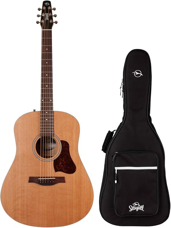 Seagull 046386 S6 Original Acoustic Guitar w/Gig Bag